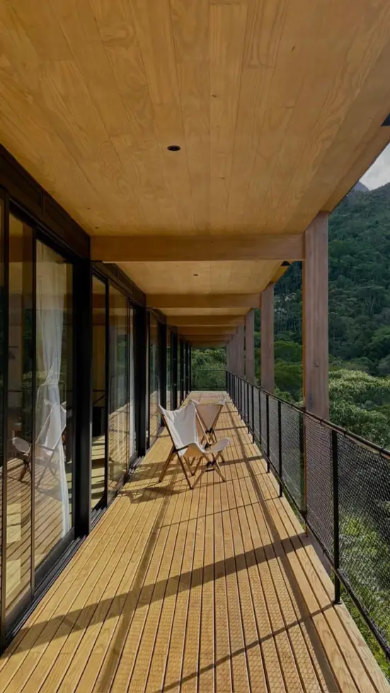 Deck e varanda em madeira — NS Engenharia