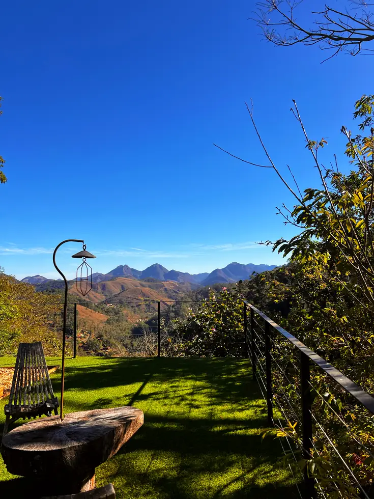 Jardim com vista para o vale — NS Engenharia