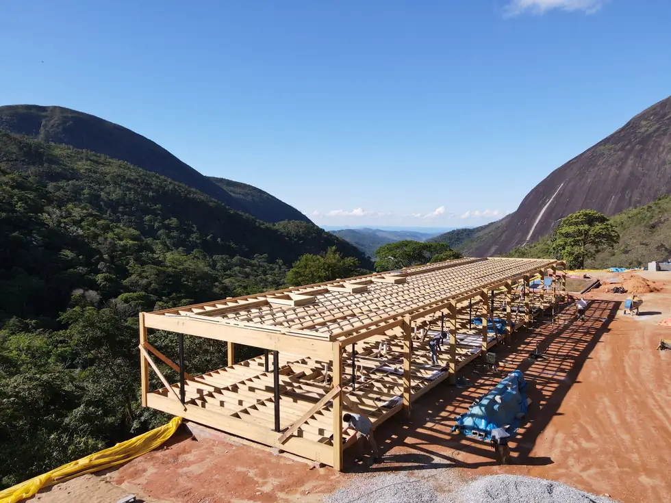 Estrutura em madeira engenheirada - MLS — NS Engenharia